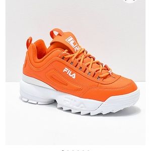 FILA Disruptor II Orange Shoes